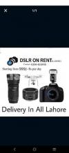 DSLR camera on rent 0309//403//9140
