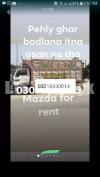 Loader truck with labour container,mazda, shehzore ,pickup for rent