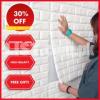 3D brick foam sheets wallpapers- home decoration-wallpapers