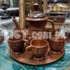 Antique Wood Decore Elements/jhula/house hold items/wall watch/tray