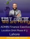 require finance admin exective