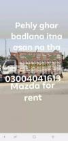 Loader truck with labour,Mazda,Shehzore,Pickup For Rent