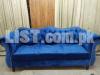 Blue Six Seater Sofa Set