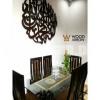 Designer Dining table 6 chair's Versace design