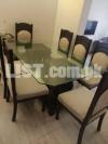 Dining table with 8 Chairs