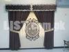 brand new curtain and roman blinds