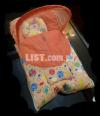Infant  Baby Sleeping Bag carrier with head pillow For new Born Baby
