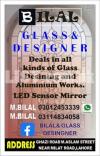 LED Mirrors Sensor Glass