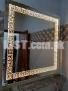 Versace LED Lighted Bathroom Mirror - 20 x 20 Inch Wall Mounted