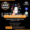 ASO Content Writer For Mobile Apps Android/IOS