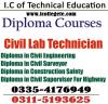 CIVIL LAB TECHNICIAN ONE YEAR DIPLOMA COURSE IN  SWAT