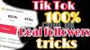 Real TikTok Followers For Sale