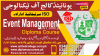 #1  #EVENT  #MANAGEMENT  #COURSE IN  #PAKISTAN  #SHAHDARA