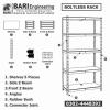 Boltless Rack | Adjustable Rack | File Rack | Store Rack | Racks
