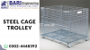 Industrial Steel Cage Trolley|MS Cage Trolley|Stainless Steel CageTrol