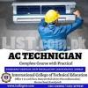 Best Ac Technician (RAC) Diploma In Islamabad,PWD