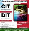 #DIT Diploma Course In Faisalabad,Sialkot