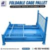 Foldable Cage Pallet | Steel Cage Pallet | MS Steel Cage Pallet