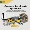 Heavy Generator Spare Parts and Repair maintanances