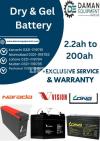 Dry Batteries narada 150ah