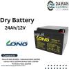 Dry Battery Long  24ah