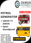 Petrol Generator 20kva