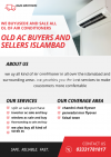 old ac used ac buyers and seller islamabad