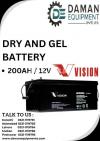 Vision Dry Batttery 200AH