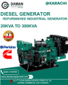 Perkins Open Type 100KVA