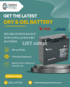 long dry battery | 17ah | 9months warranty