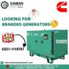 Diesel Generator - Cummins open type 100kva