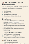 staff required for hospitality services
